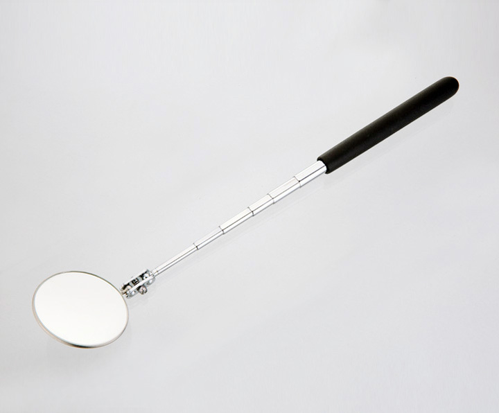 1108D Non-rotating Telescopic Inspection Mirror with Soft Grip